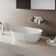 VitrA Geo 545x400mm 0TH Basin w/Overflow - White VTPB0010