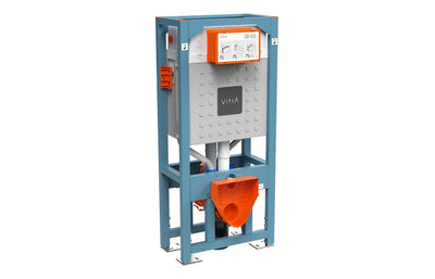 VitrA V-Fix Prime WH WC Frame & 12cm 3/6L Cistern (Double Fix & Electric Connection) VTWP0018