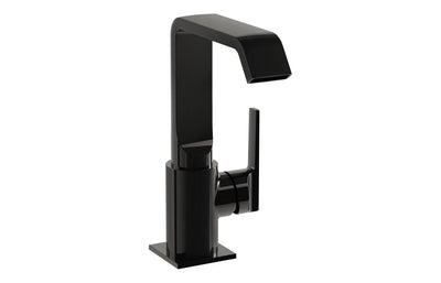 VitrA Suit Basin Mixer (Side Handle) - Gloss Black VTTS1192