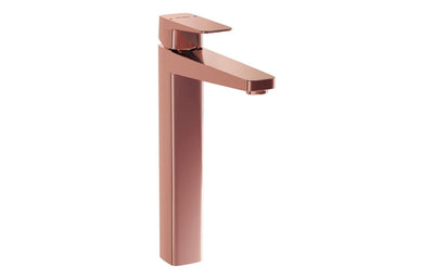 VitrA Root Square Tall Basin Mixer - Soft Copper VTTS1504