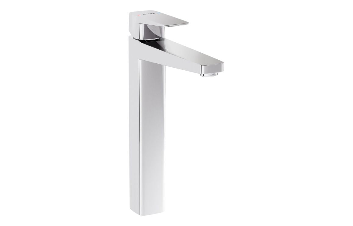 VitrA Root Square Tall Basin Mixer - Chrome VTTS1252