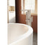 VitrA Root Square Floor Standing Bath/Shower Mixer - Brushed Nickel VTTB1118