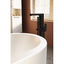 VitrA Root Square Floor Standing Bath/Shower Mixer - Matt Black VTTB1082