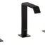 VitrA Suit 3-Hole Basin Mixer - Gloss Black VTTS3012