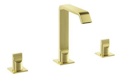 VitrA Suit 3-Hole Basin Mixer - Soft Gold  VTTS3022