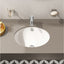 VitrA S20 470x380mm 0TH Undercounter Basin - White VTPB0006