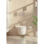 VitrA Loop Round Flush Plate - Brushed Nickel VTAC0274