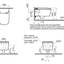 VitrA V-Care Comfort Rimless Smart Toilet - White VTPT0002