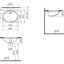 VitrA S20 580x450mm 0TH Undercounter Basin - White VTPB1080