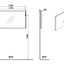 VitrA 1220x695mm Rectangular Mirror - Brushed Chrome VTMS0036