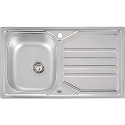 Abode AW5062 Mikro Inset Sink in Stainless Steel