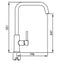 Abode Althia Single Lever Kitchen Sink Mixer Tap - Matt Black