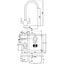 Abode Matrix 1.5 RH Bowl Undermount Kitchen Sink with Astral Sink Tap 572mm L x 450mm W - Stainless Steel