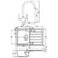 Abode Oriel 1.0 Bowl Granite Inset Kitchen Sink with Nexa Sink Tap 780mm L x 480mm W - Black
