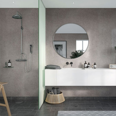 Fibo Signature - Grey Concrete (Plain Panel)