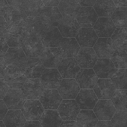 ARTIS Tile Panels - Graphite Hexagonal Effect - Ultramatt