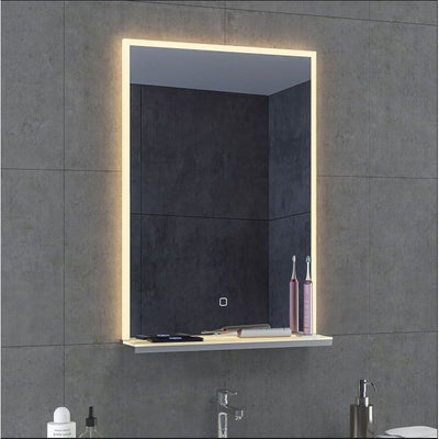 Blake LED Mirror with Wireless Charging Shelf 1400mm - N23