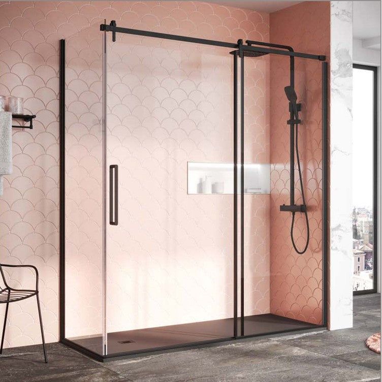 Raya 800mm Black Side Panel