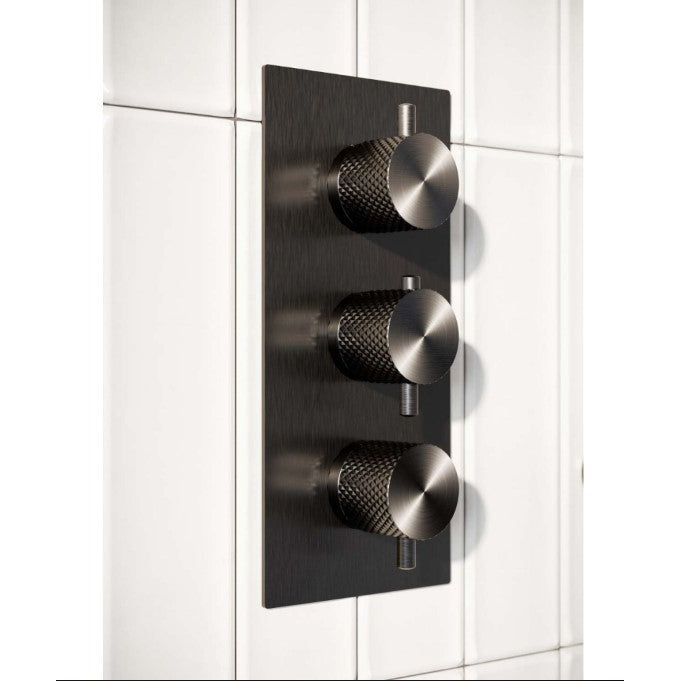 Chelsea Concealed Valve Shower Pack - Gunmetal