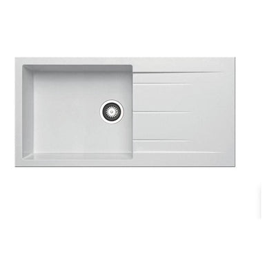 Prima+ Granite 1B & Drainer Inset Sink - White CPR319