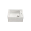Abode Optima 1.25B Granite Belfast Sink White Granite AW3202