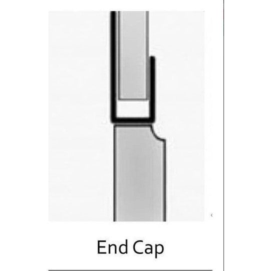 Mermaid Accesories - Mermaid Laminate End Cap - 2400mm
