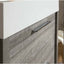 Hermoine 600mm Floor Standing Vanity Unit & Basin - Grey Ash