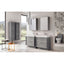 Hermoine 600mm Floor Standing Vanity Unit & Basin - Grey Ash