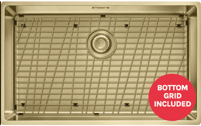 Franke Mythos Masterpiece BXM 210/110-68 – Jumbo Single Bowl Undermount Sink Gold