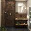 Abode Iox 500x350mm Tablet Steel Brass Basin