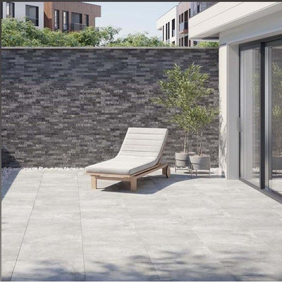 Lodi Concrete Perla Outdoor Porcelain Tile – 610x610mm – N23