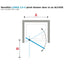 Novellini LUNES 2.0 G Pivot Shower Enclosure - White