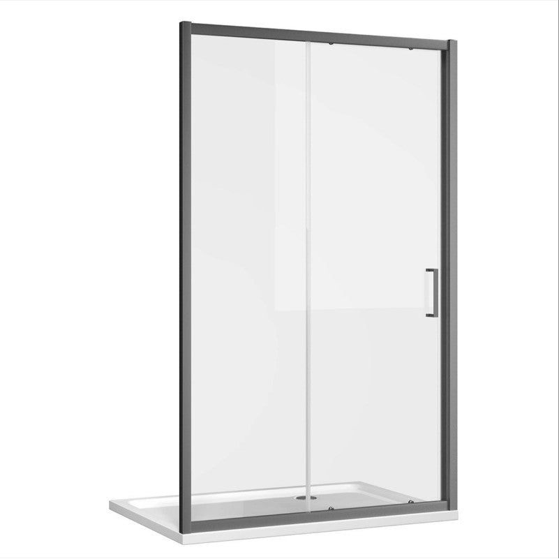 Murphy 1000mm Sliding Shower Door - Gunmetal