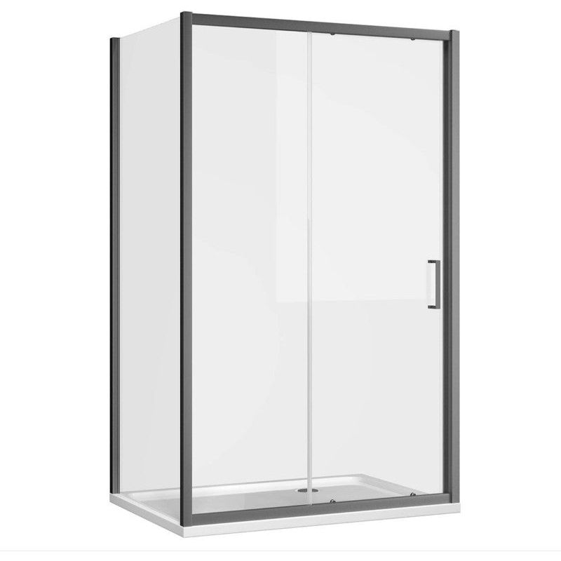 Murphy 1000mm Sliding Shower Door - Gunmetal