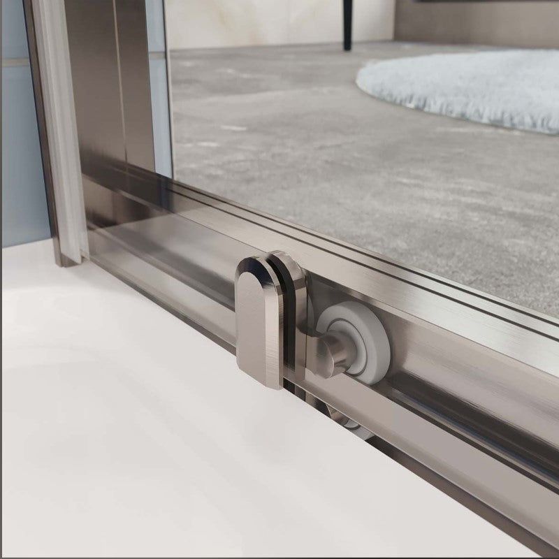 Murphy 1000mm Sliding Shower Door - Gunmetal