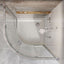 Murphy 800 x 800mm Twin Sliding Door Quadrant Enclosure