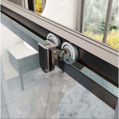 Murphy Gunmetal Sliding Shower Door Quadrant - 1200x800mm