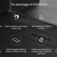 Novellini Novosolid Shower Tray 1200x700mm - Matt Black