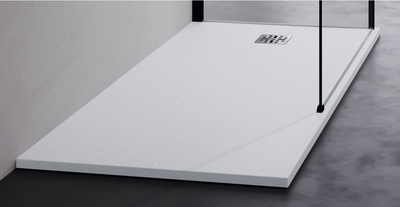 Novellini Novomatt Shower Tray 1400x1000x30mm - Matt White Stone