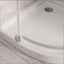 Persian Left Hand Single Sliding Door Quadrant Enclosure -1400 x 800mm