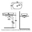 RAK Feeling Oval Countertop Wash Basin 550mm Wide - Matt Black