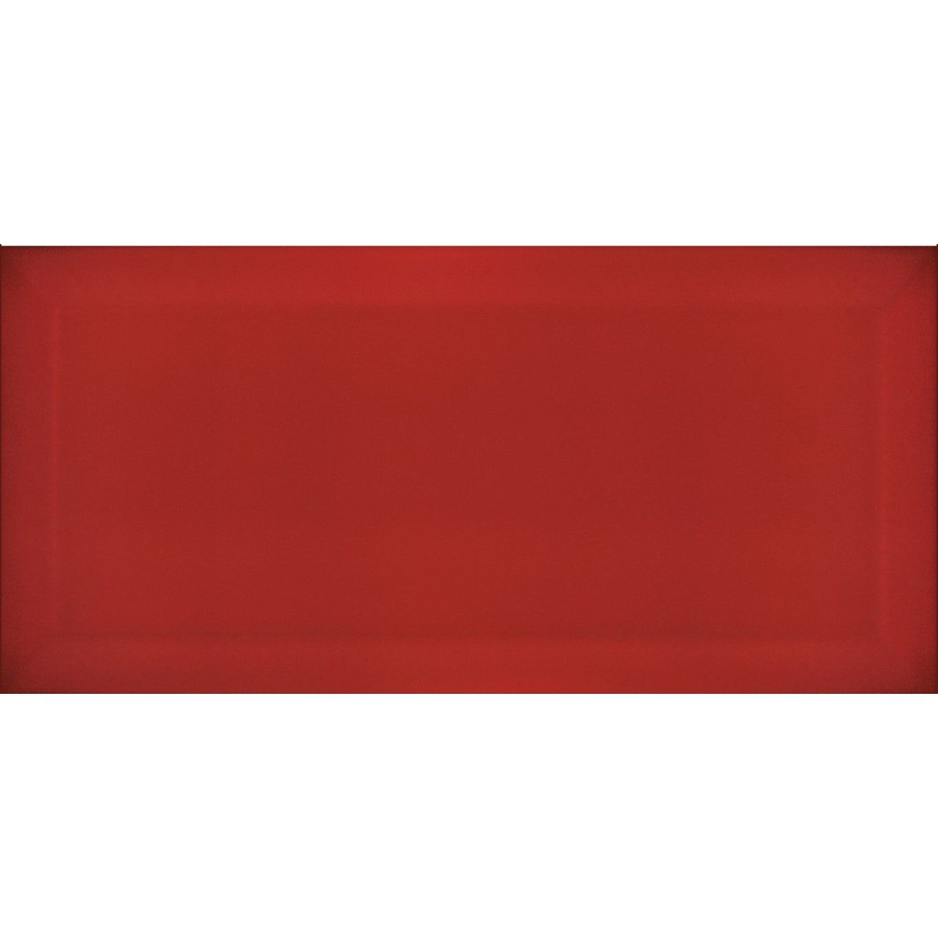 San Francisco Red Ceramic Brick Tile - 100x200mm