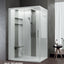Novellini - SKILL 2P - Multifunction Shower Cubicle: Corner Entry With 1 Sliding Door + 1 Fixed Panel In Line + 1 Side Panel
