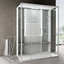 Novellini - SKILL DUAL - HAMMAM - Multifunction Complete Steam Cubicle (2 Sliding Doors + 2 Fixed Panels In-Line)