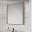 Elsa Mirror Textured Stone Grey