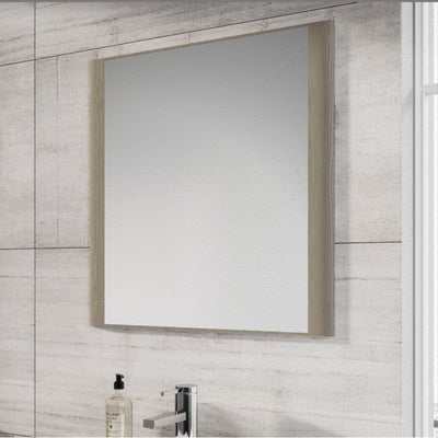 Elsa Mirror Textured Stone Grey