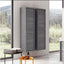 Hermoine Tall Storage Cabinet - Grey Ash