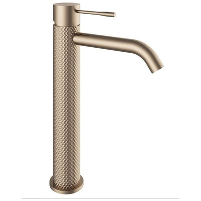 Chelsea Satin Bronze Textured Tall Basin Tap