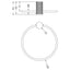 Chelsea Textured Towel Ring - Champagne Gold