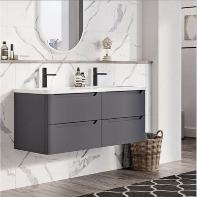 Eon Wall Hung 1200mm Vanity Unit in Charcoal